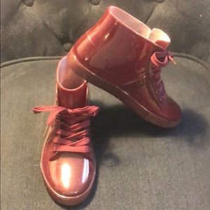 Waterproof high top booties